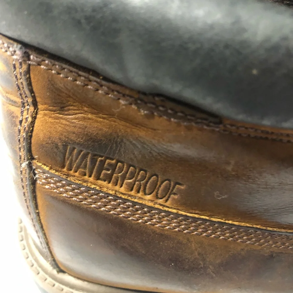 Skechers Boots Mens Size 9.5 Verdict Waterproof Boot 4442 Brown